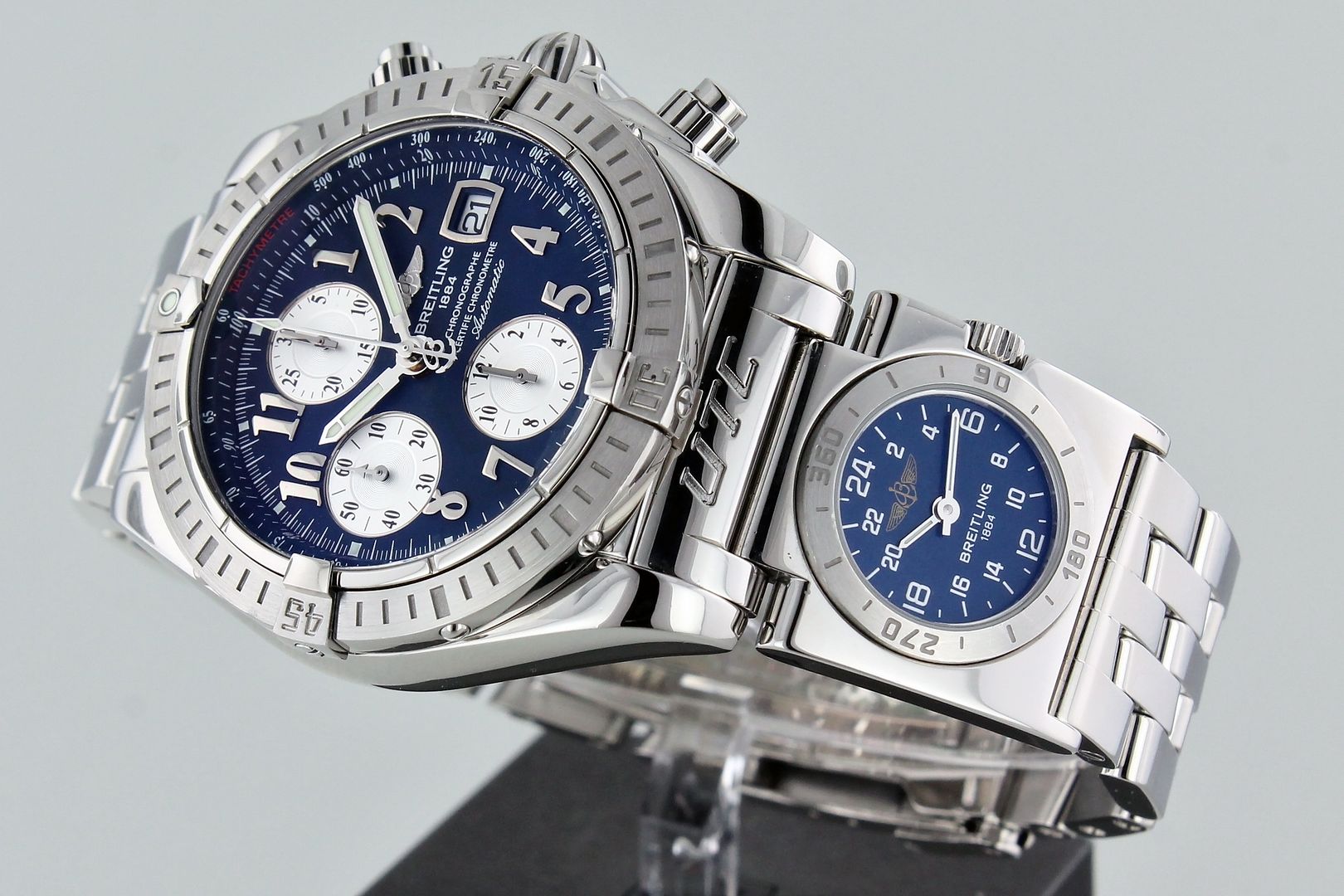 FS- Breitling A13356 Chronomat Evolution With UTC